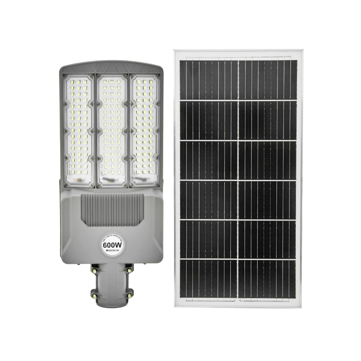 Đèn năng lượng mặt trời bàn chải 600W