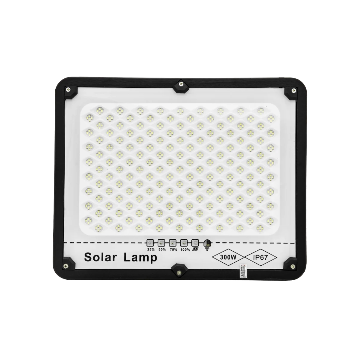 Đèn pha năng lượng mặt trời chống chói 300W